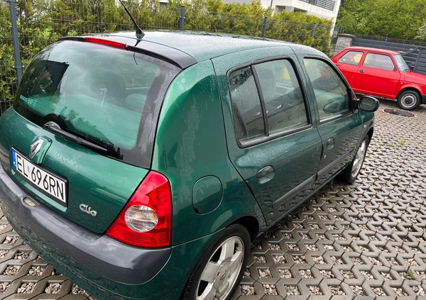 Renault Clio cena 4900 przebieg: 192000, rok produkcji 2001 z Łódź małe 121